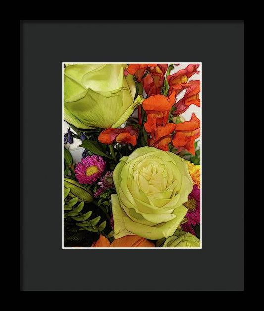 November Flowers 9 - Framed Print