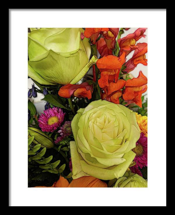 November Flowers 9 - Framed Print