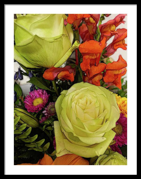 November Flowers 9 - Framed Print