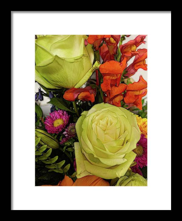 November Flowers 9 - Framed Print