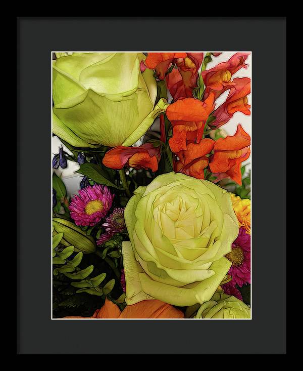 November Flowers 9 - Framed Print
