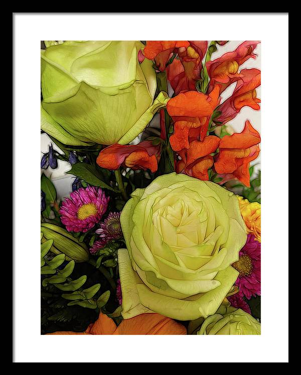 November Flowers 9 - Framed Print