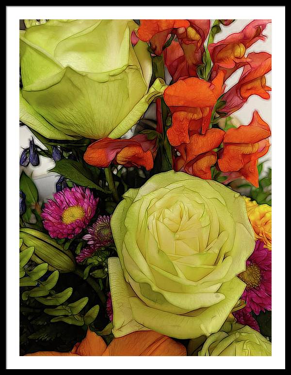 November Flowers 9 - Framed Print