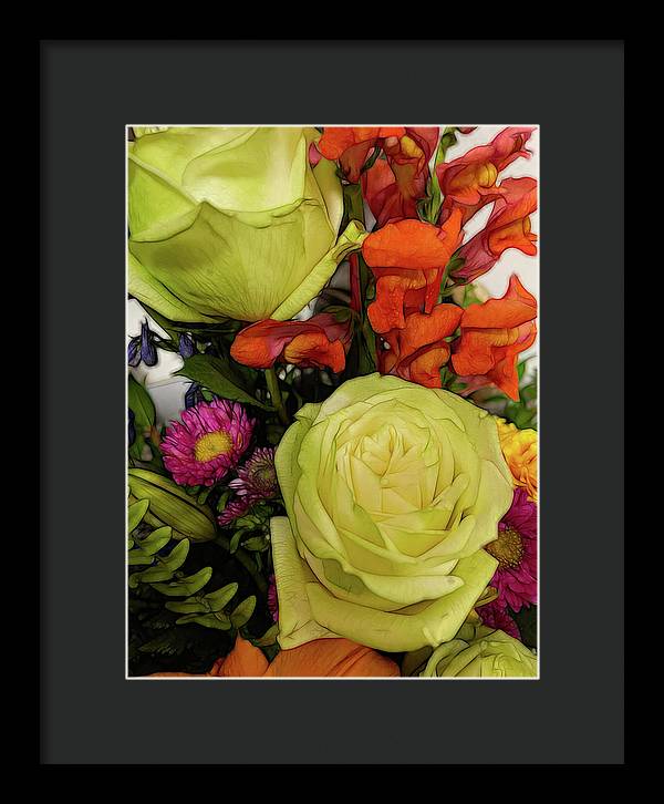 November Flowers 9 - Framed Print