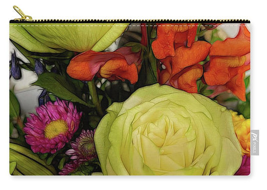 November Flowers 9 - Carry-All Pouch
