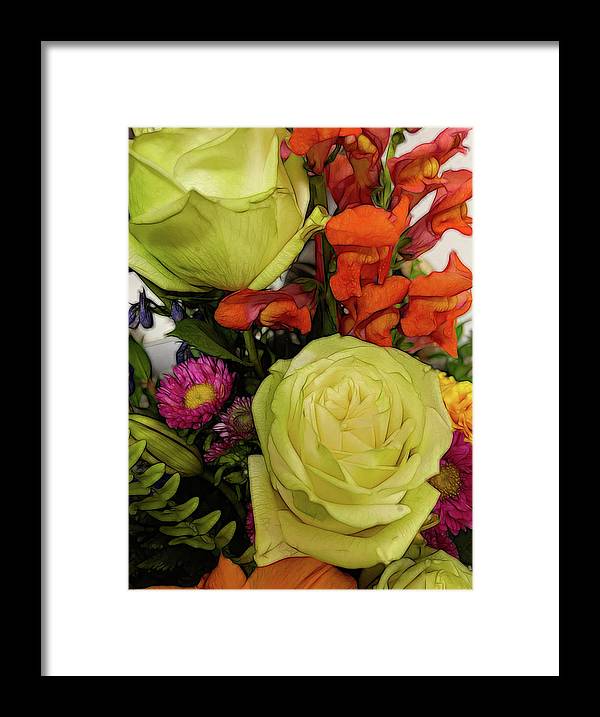 November Flowers 9 - Framed Print