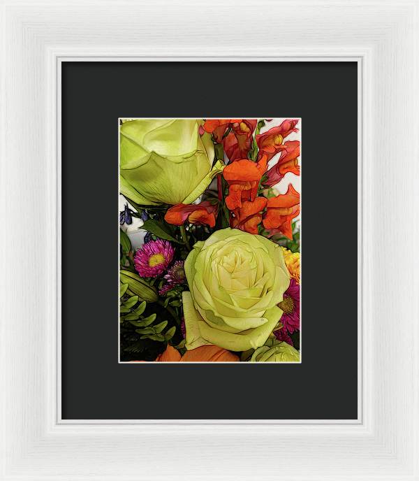 November Flowers 9 - Framed Print