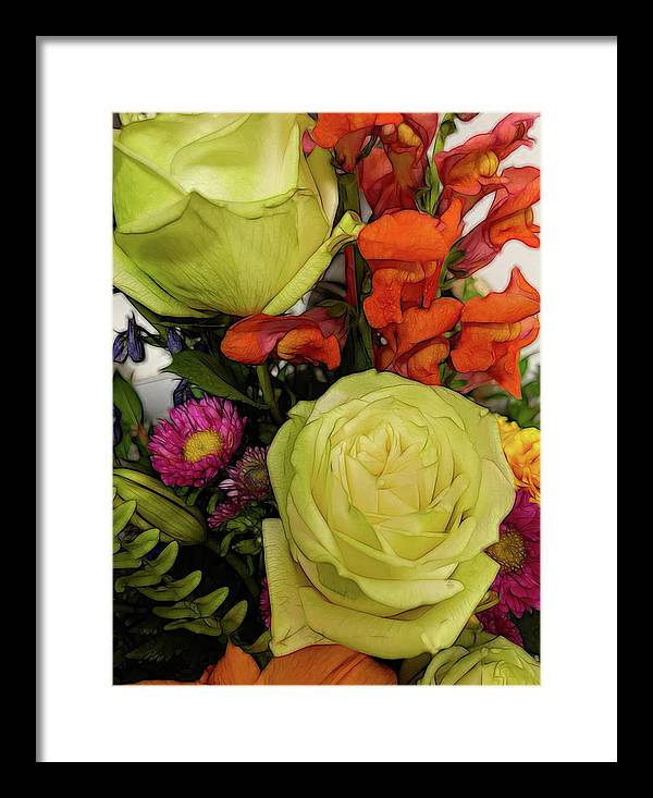 November Flowers 9 - Framed Print