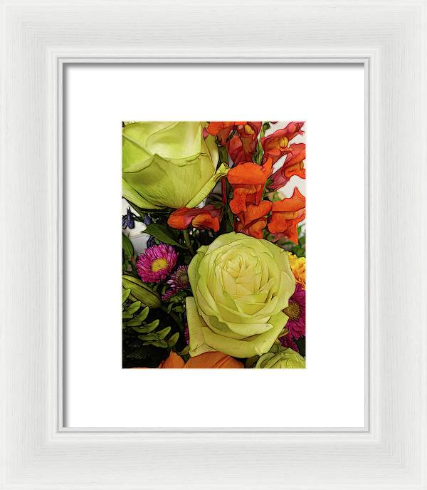 November Flowers 9 - Framed Print