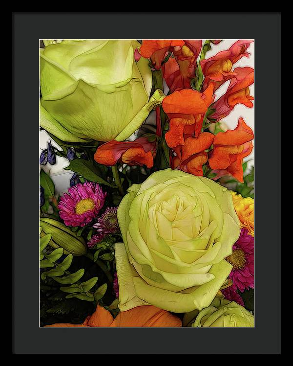November Flowers 9 - Framed Print