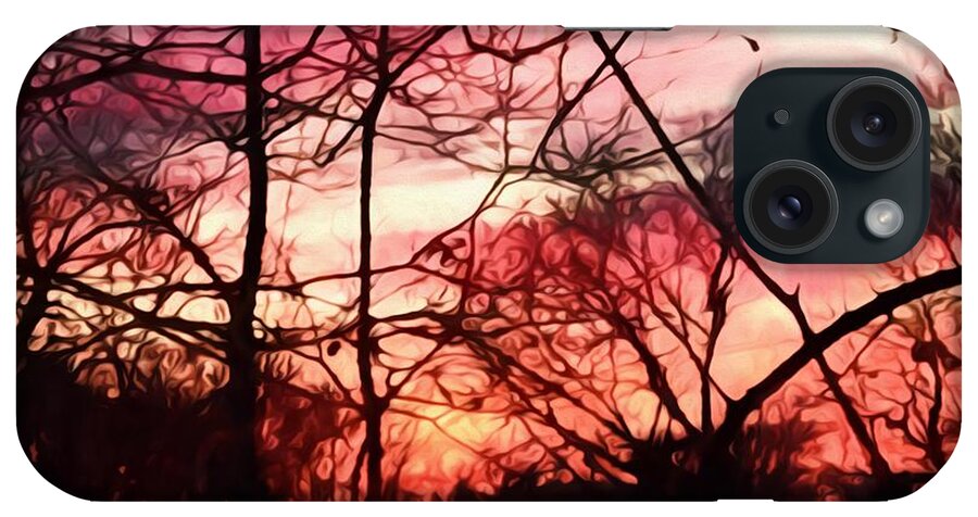 October Sunset - Phone Case