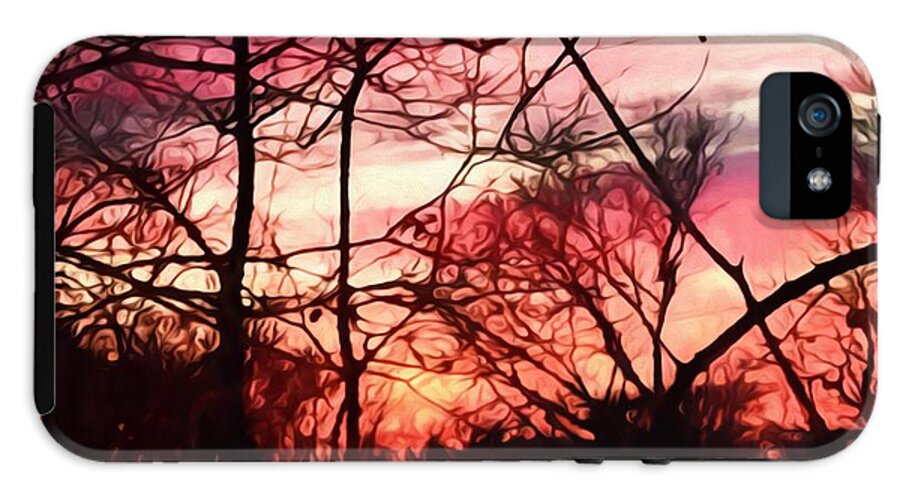 October Sunset - Phone Case