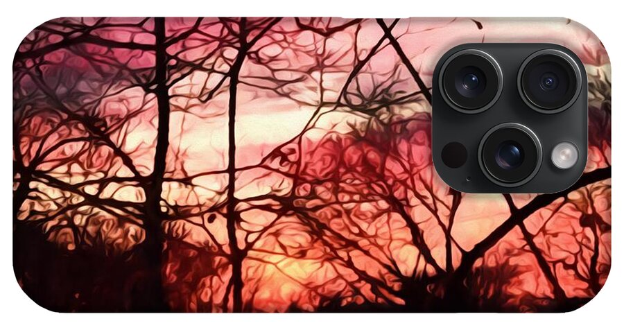October Sunset - Phone Case