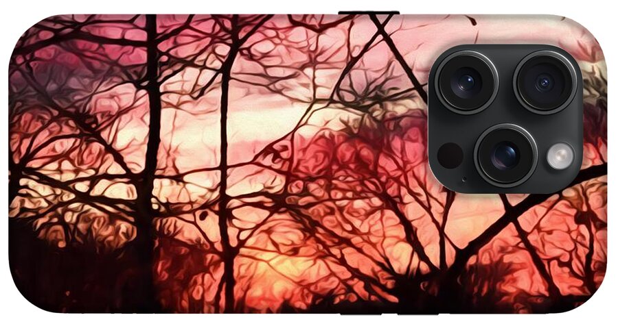 October Sunset - Phone Case