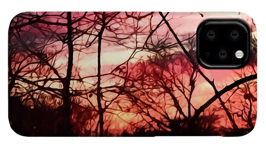 October Sunset - Phone Case