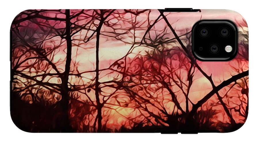 October Sunset - Phone Case