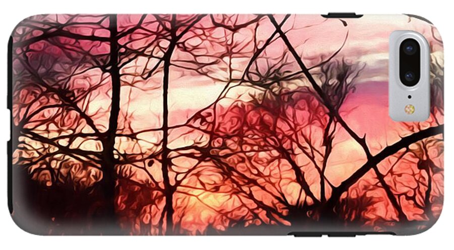 October Sunset - Phone Case