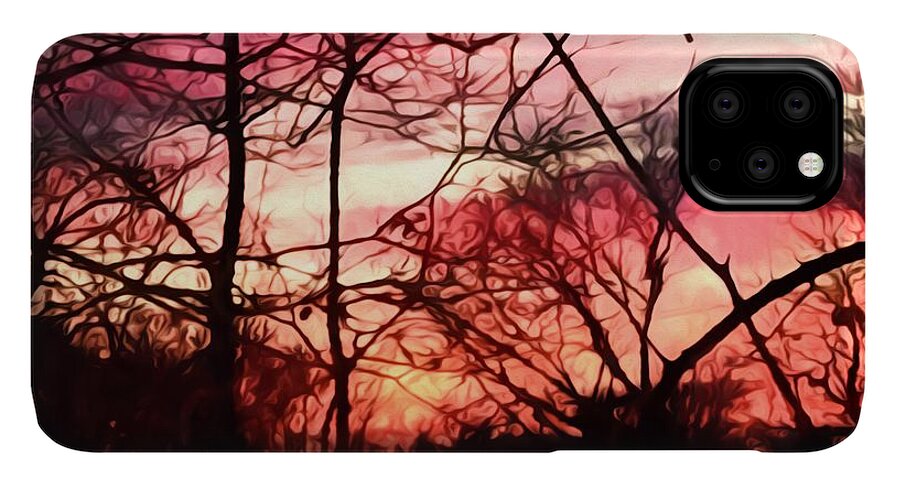 October Sunset - Phone Case