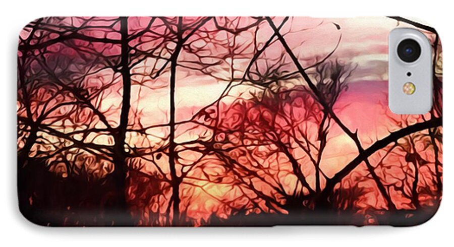 October Sunset - Phone Case