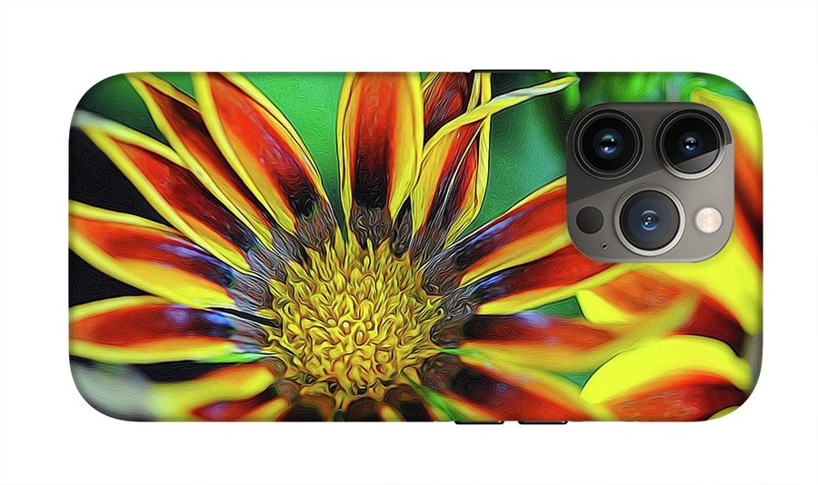 Orange and Yellow Flower - Phone Case