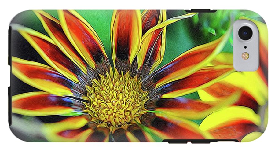 Orange and Yellow Flower - Phone Case