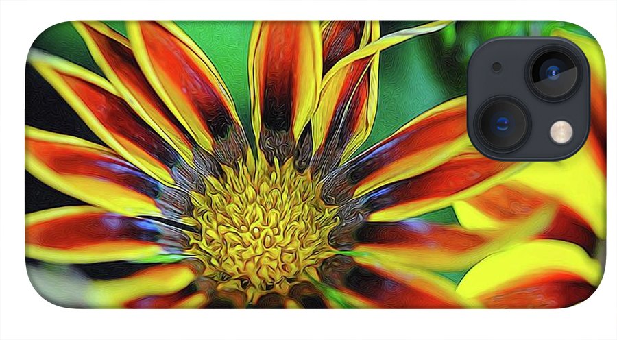 Orange and Yellow Flower - Phone Case