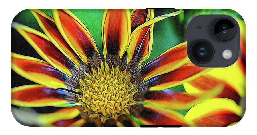 Orange and Yellow Flower - Phone Case