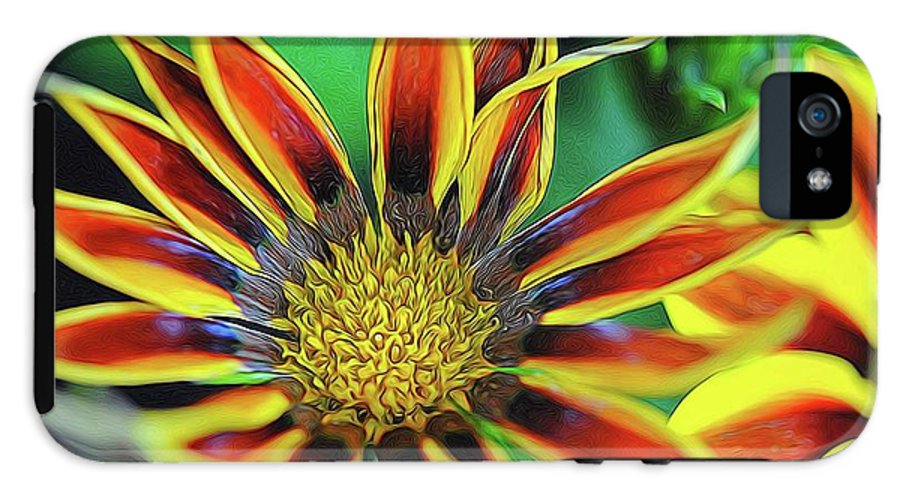 Orange and Yellow Flower - Phone Case
