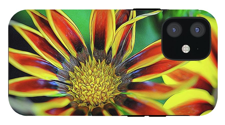 Orange and Yellow Flower - Phone Case