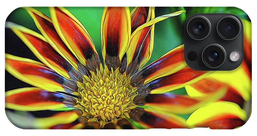Orange and Yellow Flower - Phone Case