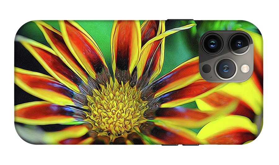 Orange and Yellow Flower - Phone Case