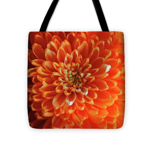 Orange Chrysanthemum - Tote Bag