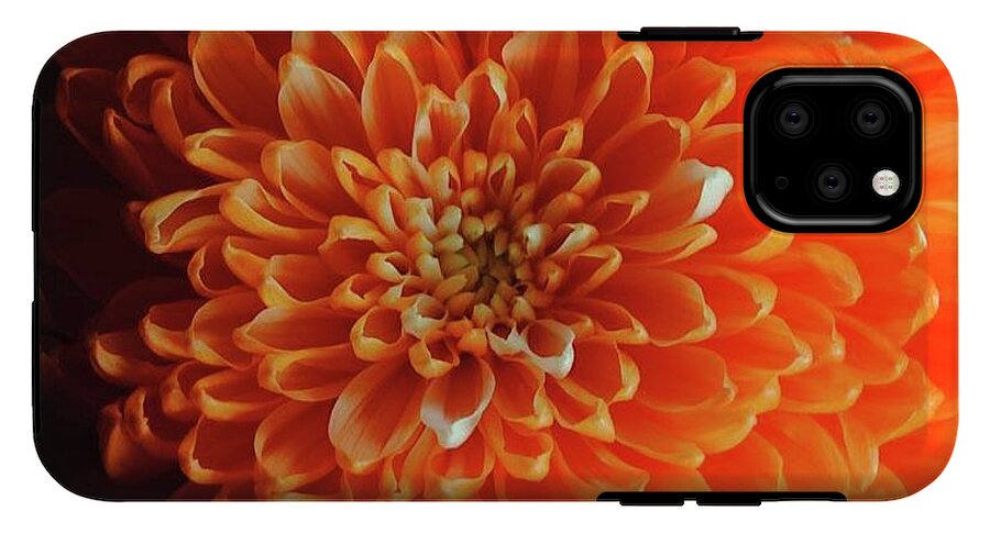 Orange Chrysanthemum - Phone Case