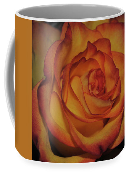 Orange Rose Portrait - Mug