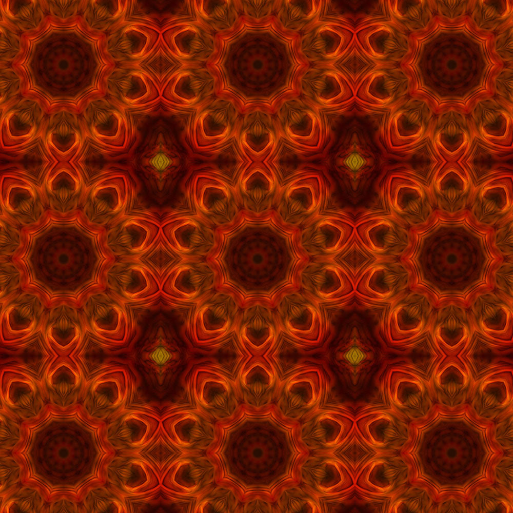 Orange Soft Kaleidoscope Digital Image Download