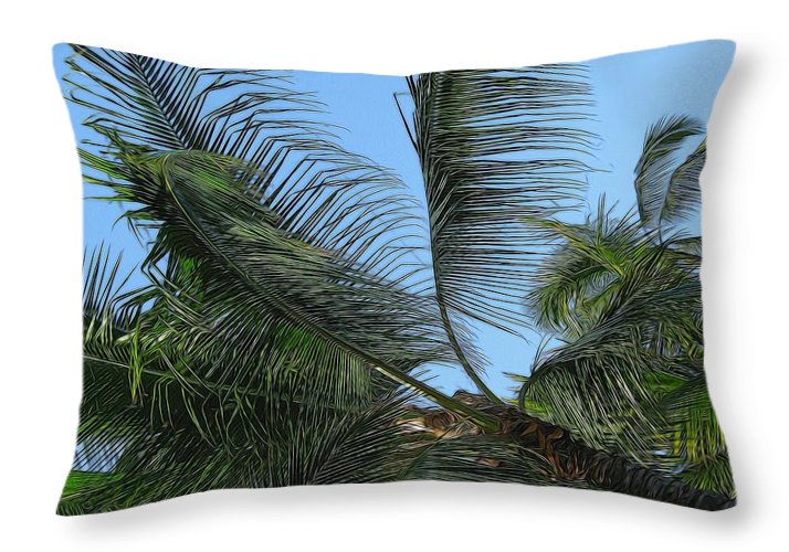 Palm Tree - Throw Pillow
