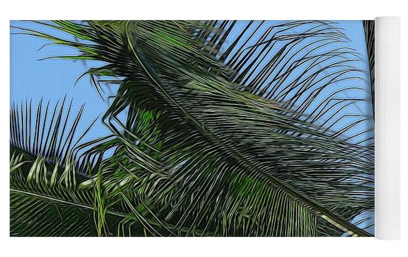 Palm Tree - Yoga Mat