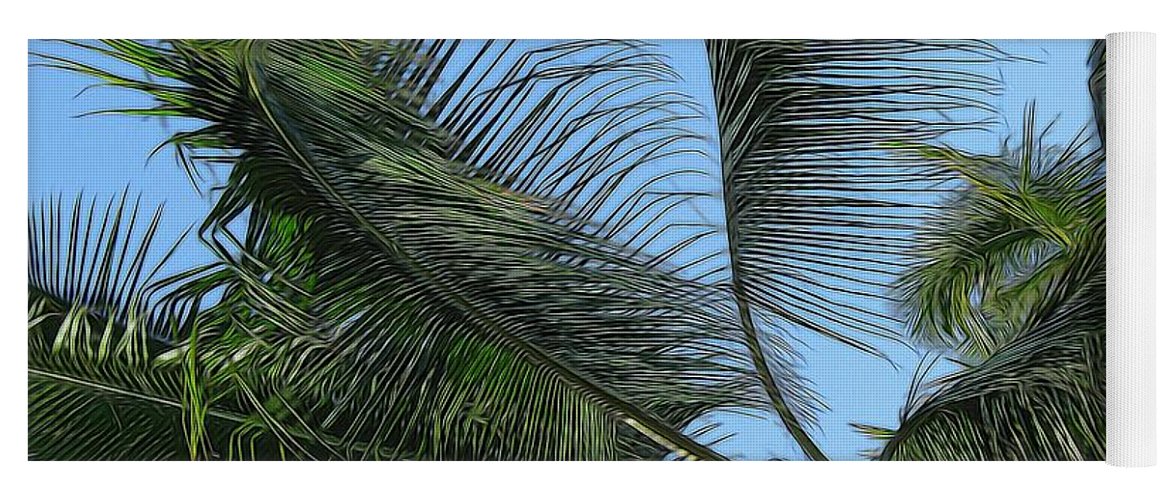 Palm Tree - Yoga Mat