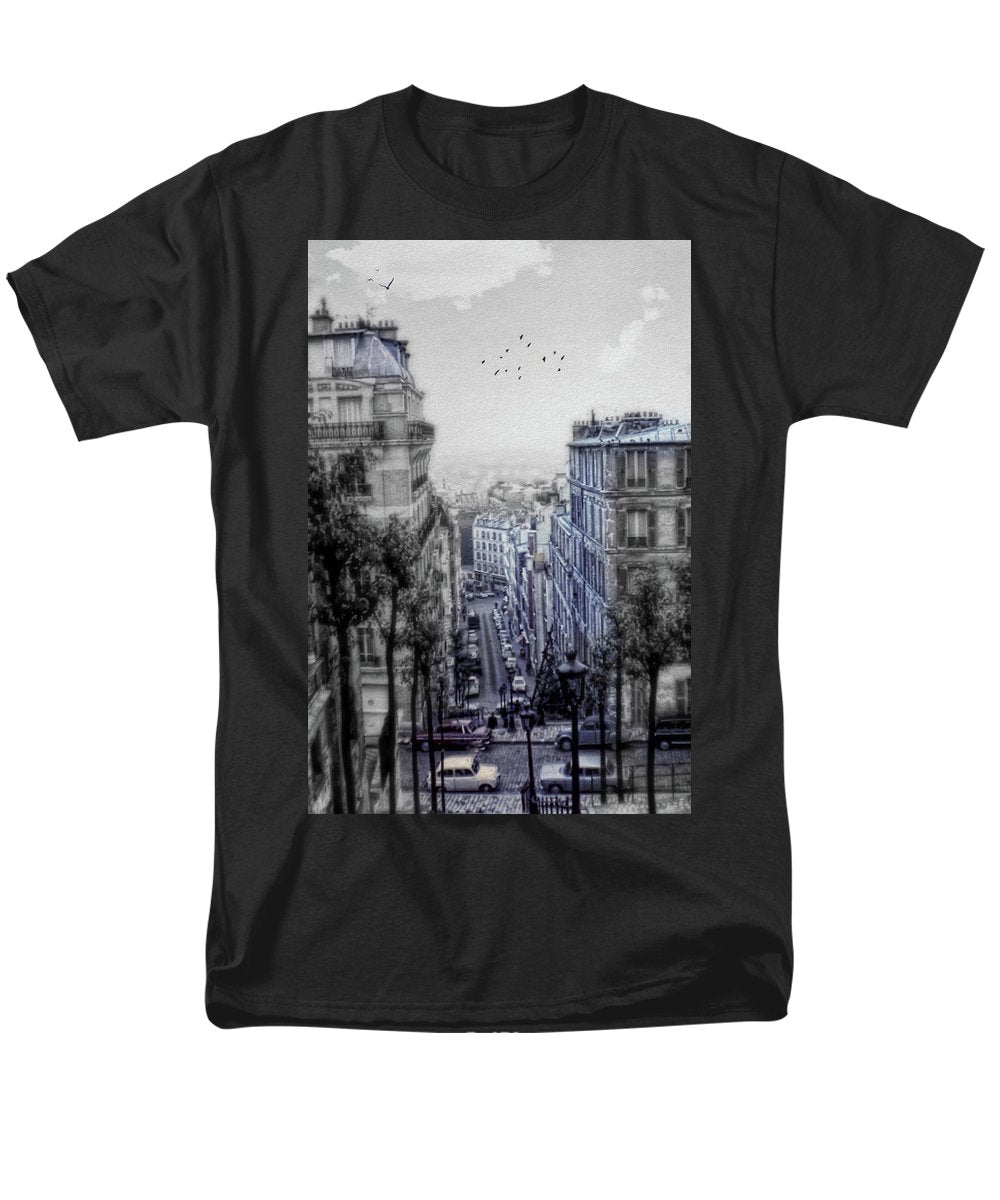 Paris Street From Above - Men's T-Shirt (Regular Fit)