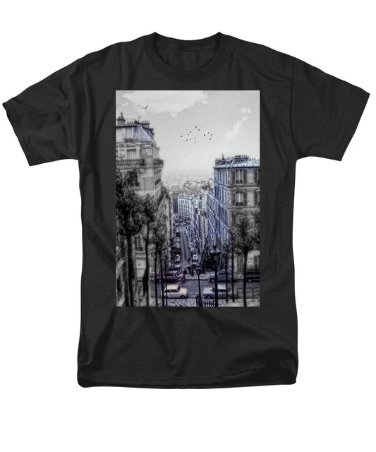 Paris Street From Above - Men's T-Shirt  (Regular Fit)