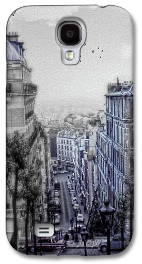 Paris Street From Above - Phone Case