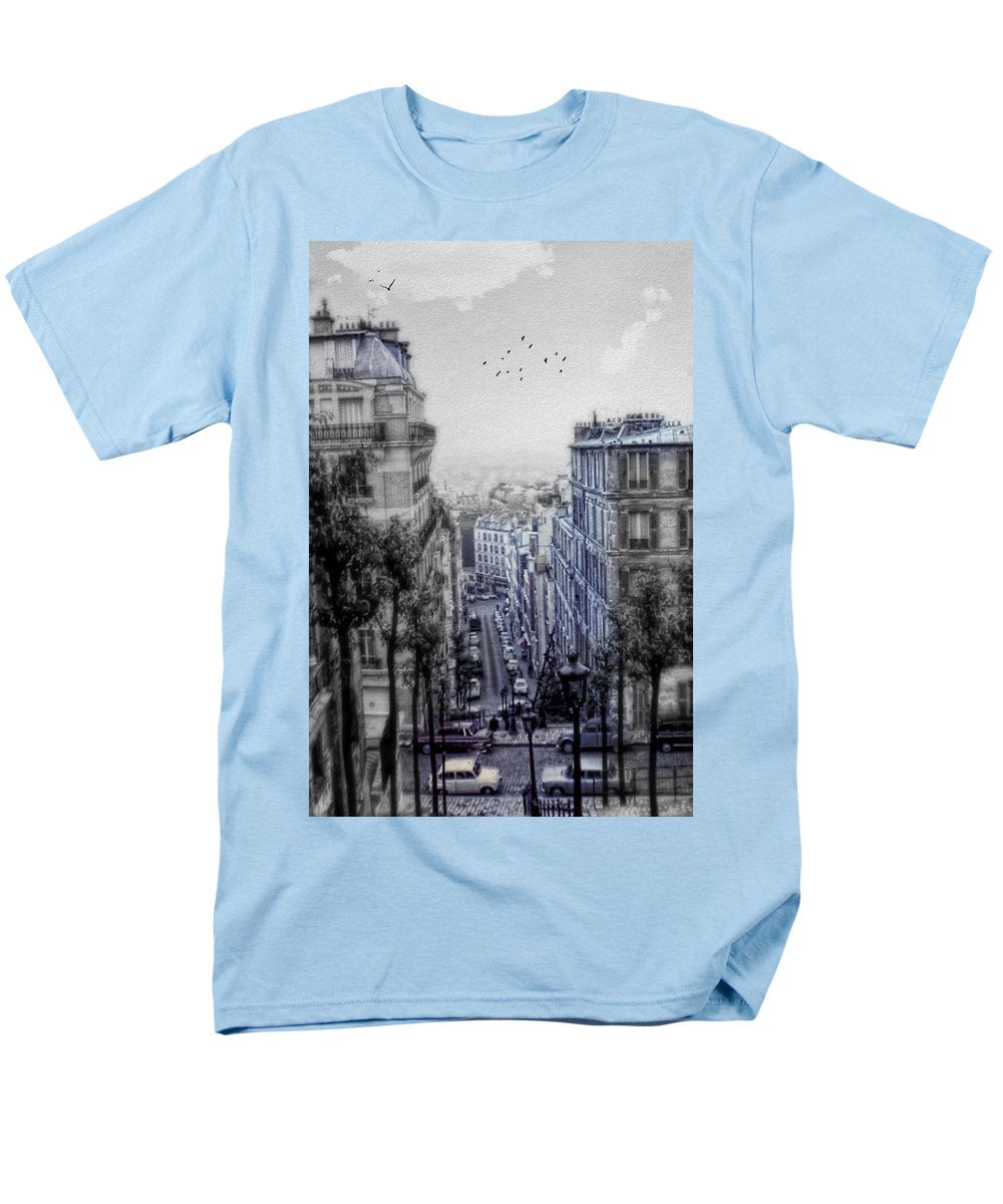 Paris Street From Above - Men's T-Shirt (Regular Fit)
