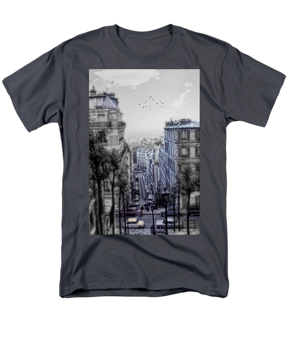 Paris Street From Above - Men's T-Shirt (Regular Fit)