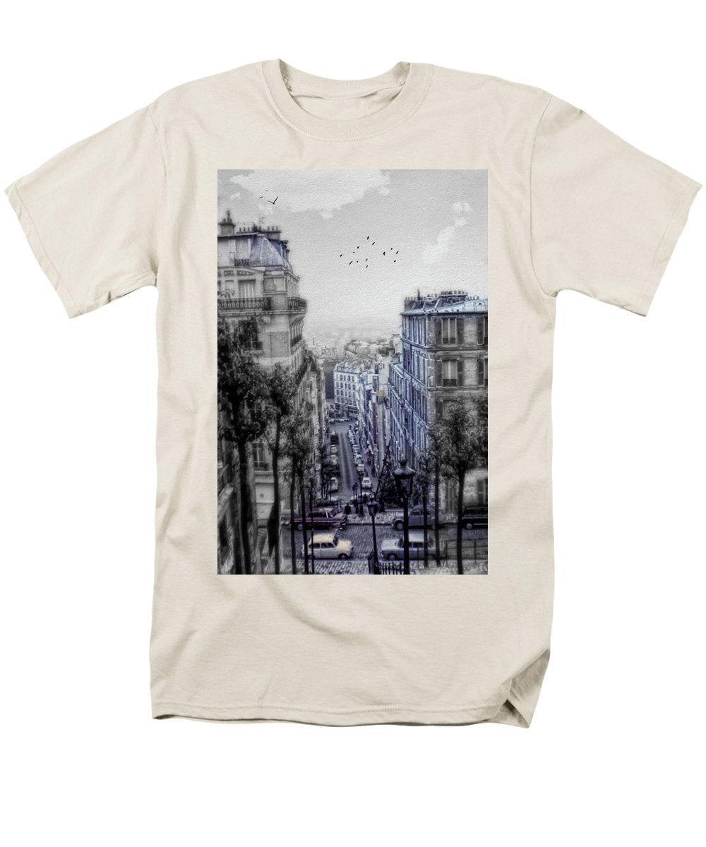 Paris Street From Above - Men's T-Shirt (Regular Fit)
