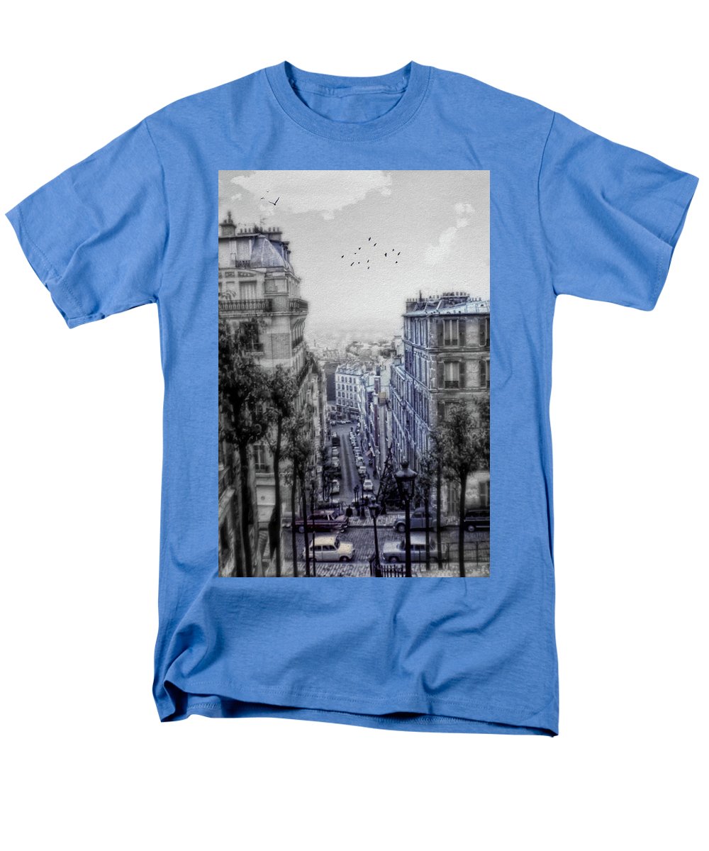 Paris Street From Above - Men's T-Shirt (Regular Fit)