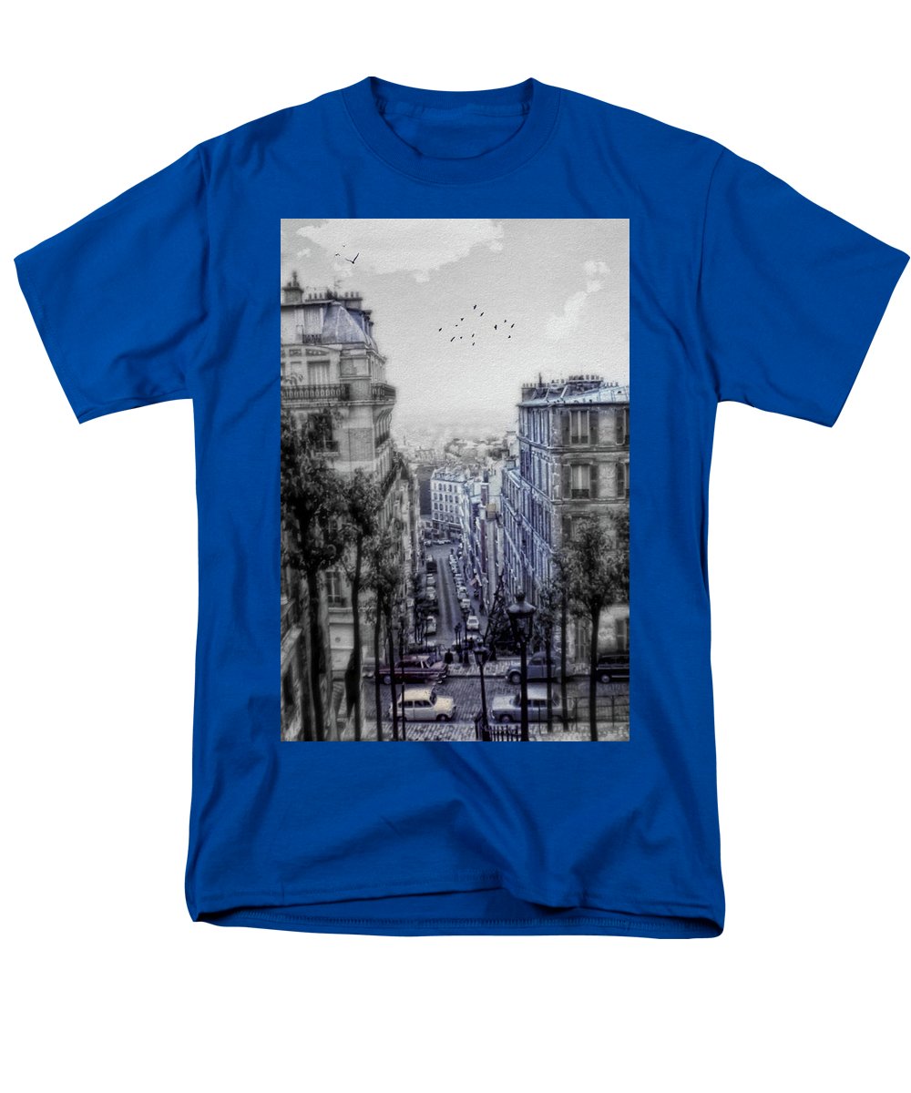 Paris Street From Above - Men's T-Shirt (Regular Fit)