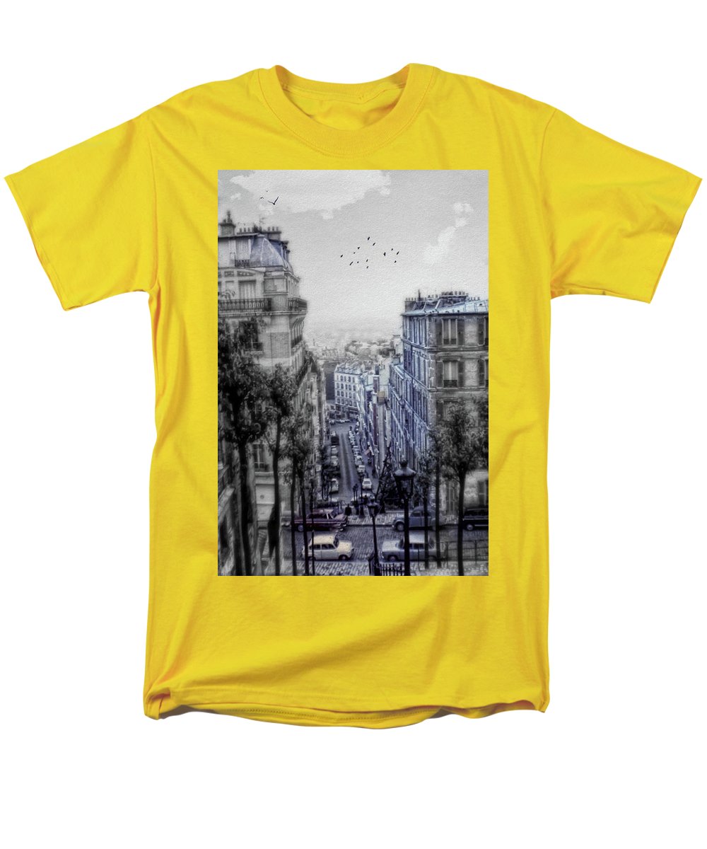 Paris Street From Above - Men's T-Shirt (Regular Fit)