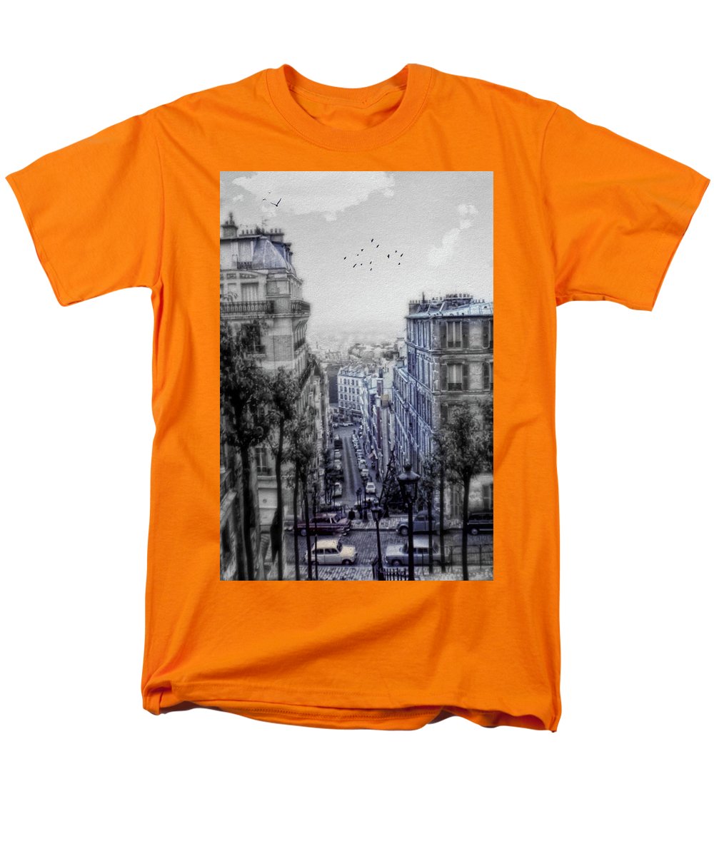 Paris Street From Above - Men's T-Shirt (Regular Fit)