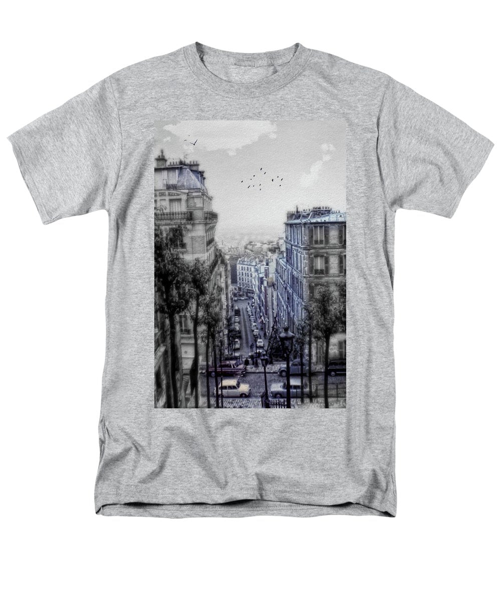 Paris Street From Above - Men's T-Shirt (Regular Fit)