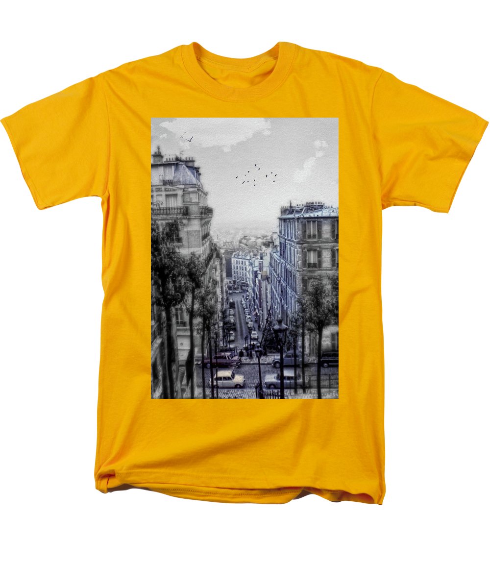 Paris Street From Above - Men's T-Shirt (Regular Fit)